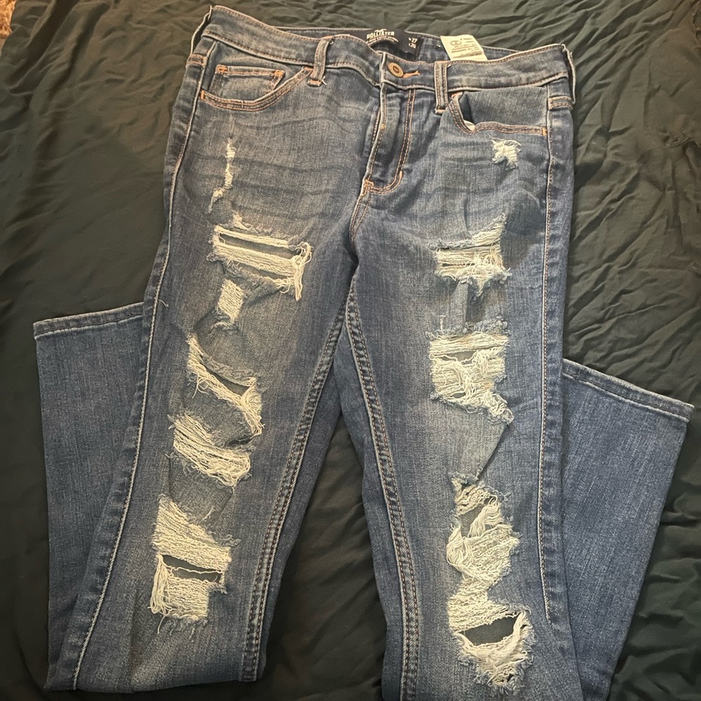 🌟Bundle of three jeans Hollister, Levi’s, Kankun Jeans Bundle Size 27 Lot